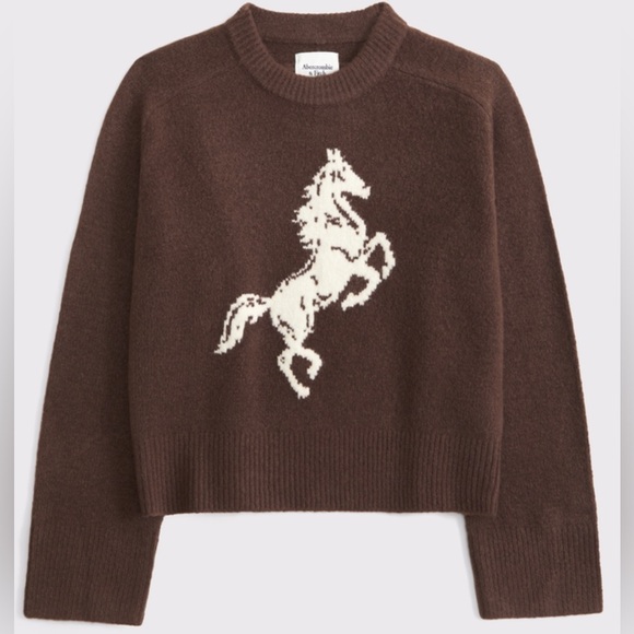 The A&F Madeline Western Crew Sweater - Picture 6 of 11